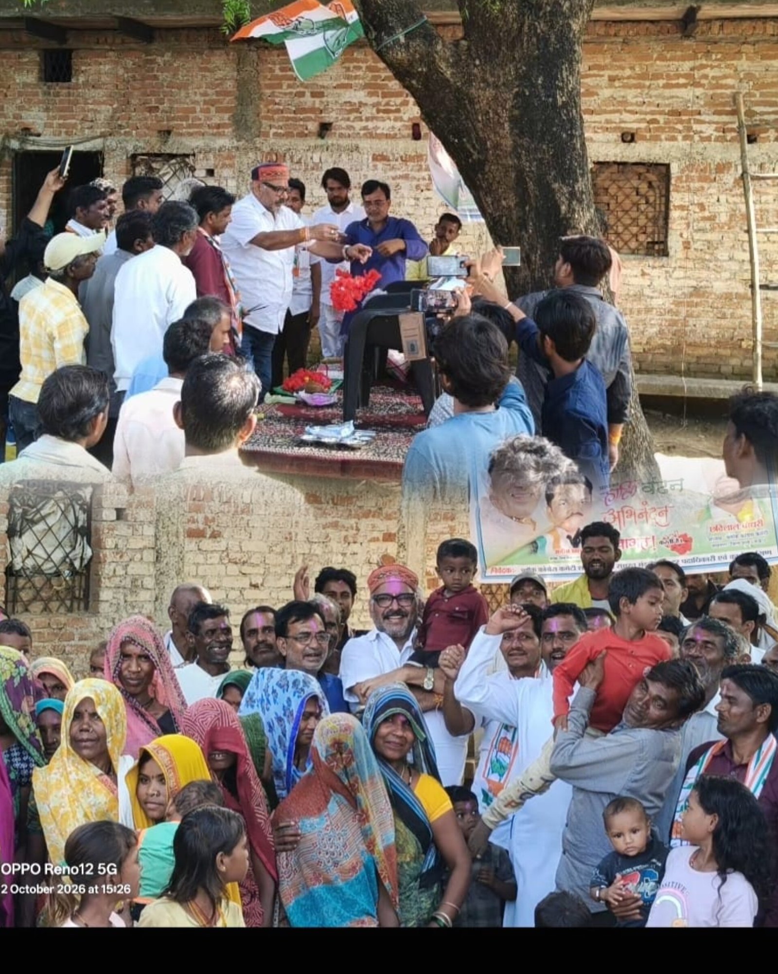 गांधी जयंती पर आदिवासी टोले में गूंजा शिक्षा और नशामुक्ति का संकल्