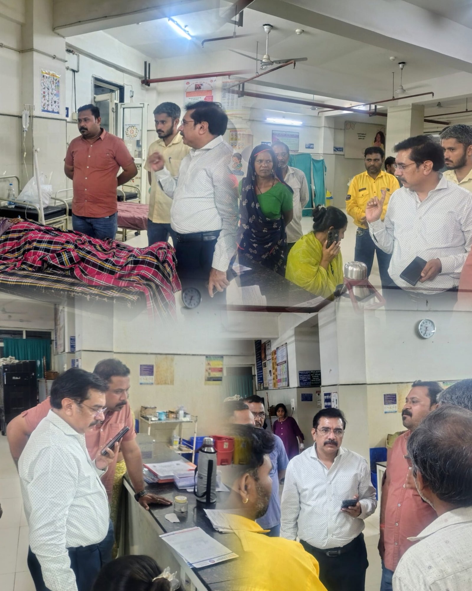 अस्पताल में मरीजों की परेशानी पर तत्काल सक्रिय हुए जिला पंचायत उपाध्यक्ष अशोक विश्वकर्मा, अधिकारियों से की फोन पर चर्चा