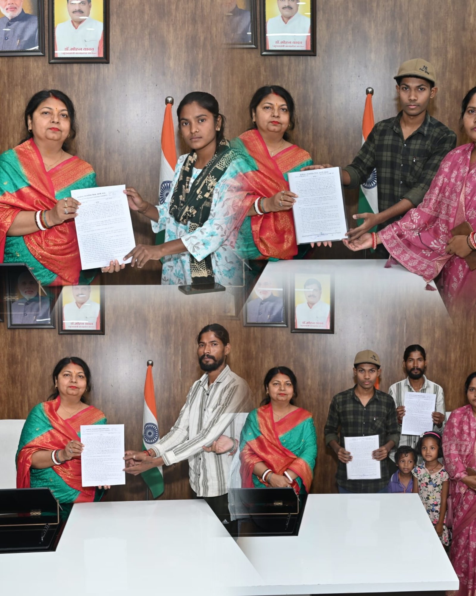 कर्मचारियों के परिवारों के लिए उम्मीद की नई किरण बनी अनुकंपा नियुक्ति  महापौर श्रीमती प्रीति संजीव सूरी ने तीन आश्रितों को सौंपे नियुक्ति आदेश, परिवारों को मिला आत्मनिर्भरता का संबल   नियमित समीक्षा से अनुकंपा नियुक्ति के लंबित प्रकरणों को मिल रही गति