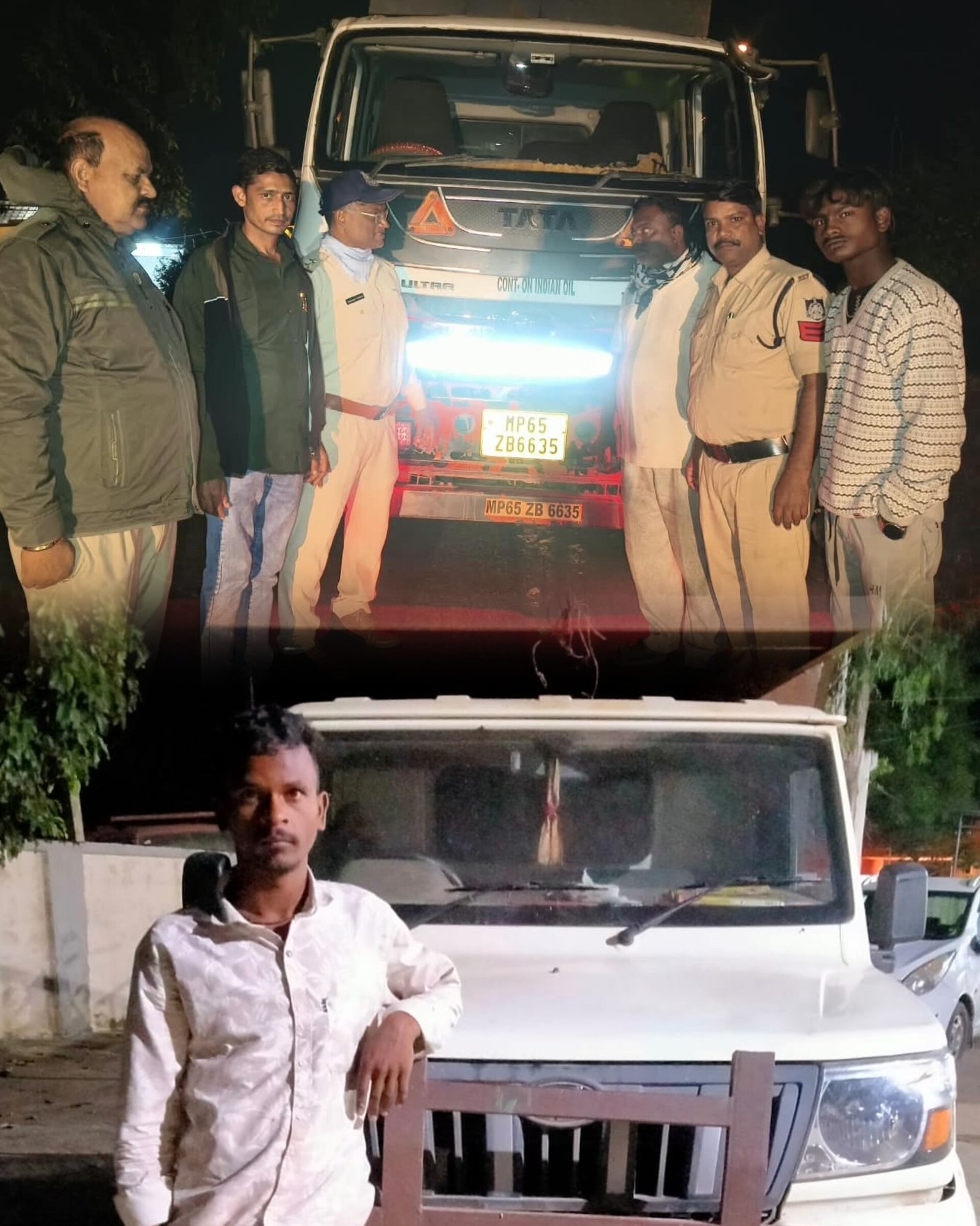 बड़वारा पुलिस का बड़ा एक्शन: शराब पीकर चला रहे थे ट्रेलर और पिकअप, पुलिस ने दोनों वाहन किए जब्त